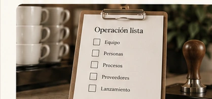 Preparación operativa y checklist de apertura